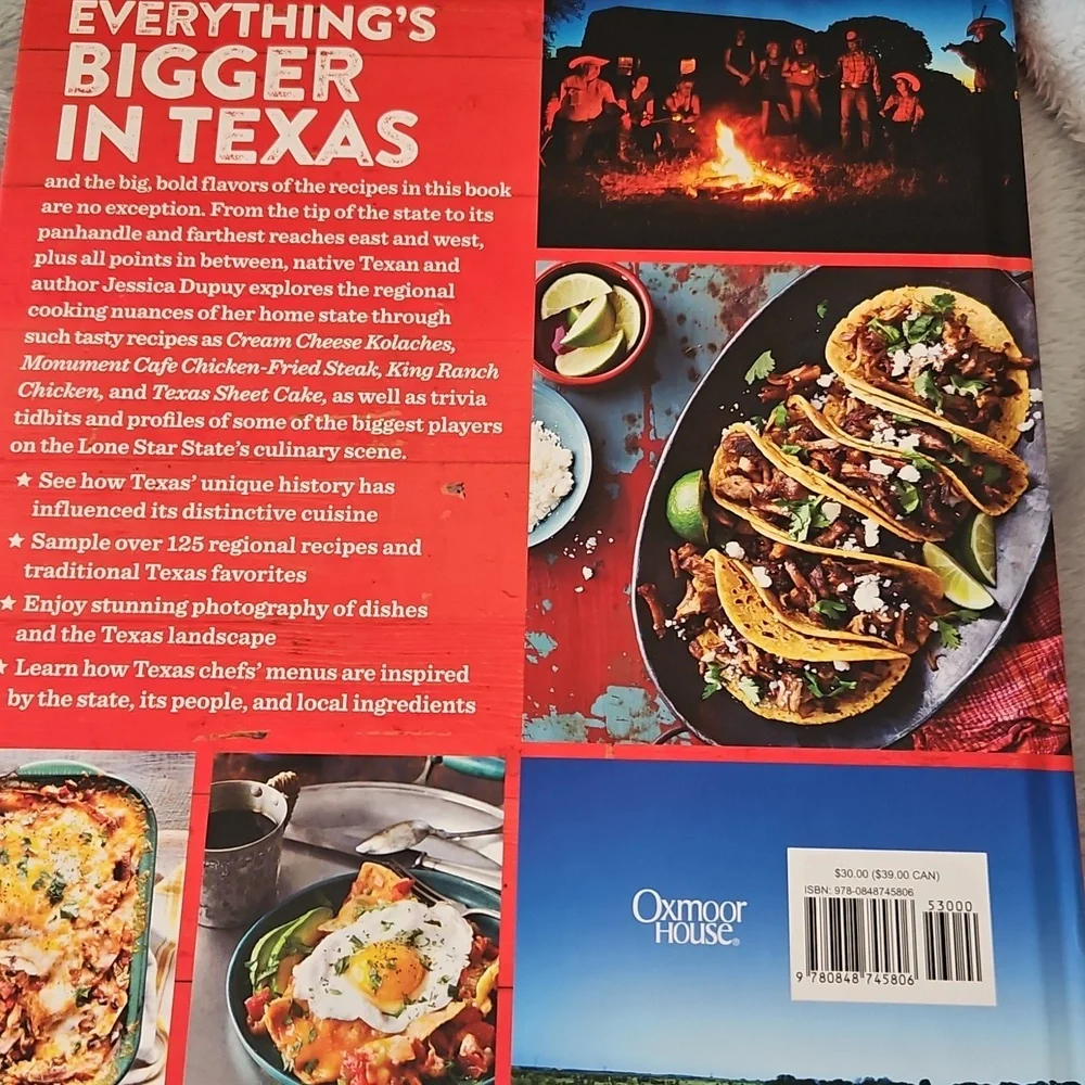 Authentic Texan Recipes Cookbook by Jessica Dupuy